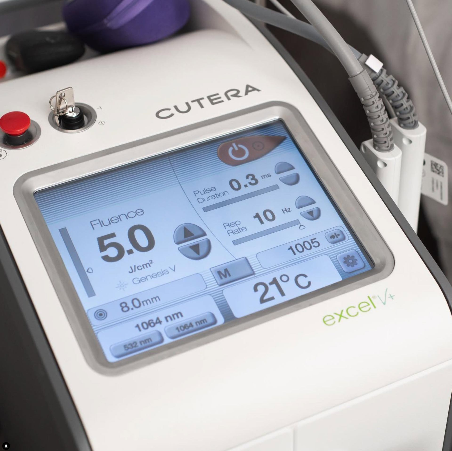 Cutera Excel V+ laser system
